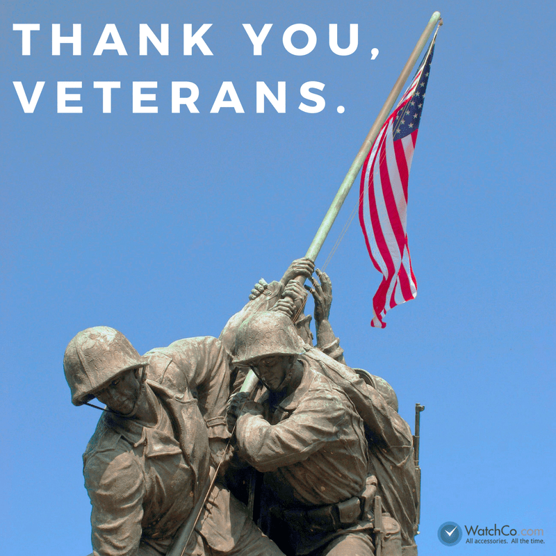 Saluting Our Veterans - WatchCo.com