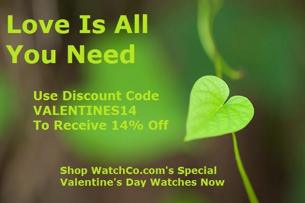 All You Need Is Love: Save Now! - WatchCo.com