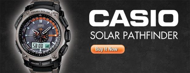 The Casio Pathfinder Solar: Find Your Path - WatchCo.com