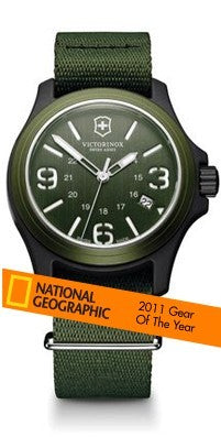 Victorinox Swiss Army Original 241514 Awarded National Geographic Gear Of The Year List - WatchCo.com