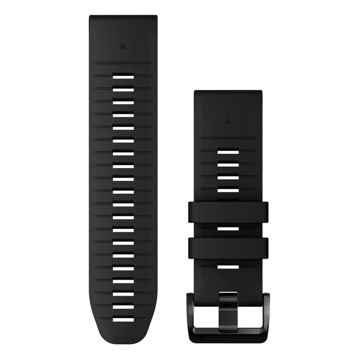 Garmin QuickFit 26 mm Black Silicone Watch Band - 010-13281-00