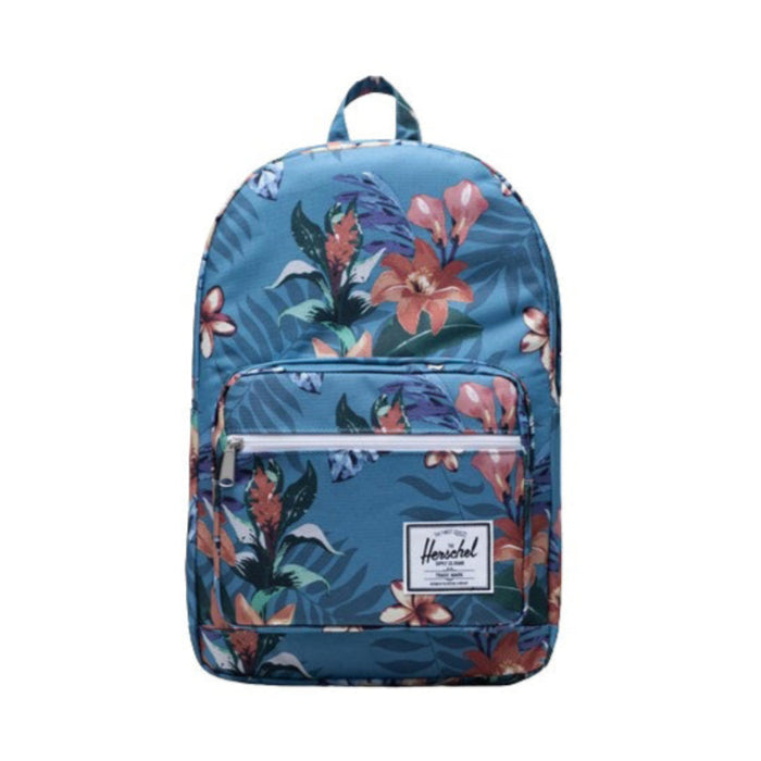 Herschel Unisex Summer Floral Heaven Blue Pop Quiz Backpack - 10011-03894-OS