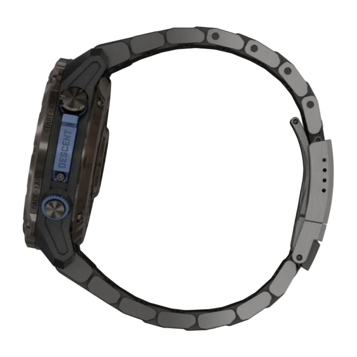 Garmin Unisex Black Descent Mk3i DLC 51mm Titanium Band Air Integration Dive Computer and Multisport GPS Smartwatch - 010-02752-13