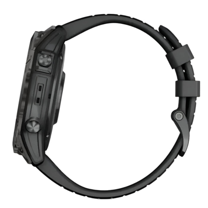 Garmin epix Pro (Gen 2) Sapphire Edition 51mm Black Advanced Training Technology Built-in Flashlight High Performance Smartwatch - 010-02804-00