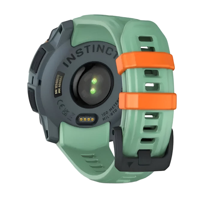 Garmin Instinct® 3 45MM Unisex Neo Tropic AMOLED Display Metal-Reinforced Bezel Built-in Flashlight Up To 18 Days Of Battery Life Rugged Outdoor GPS Smartwatch - 010-02936-01