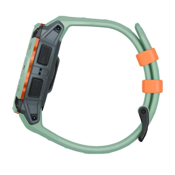Garmin Instinct® 3 45MM Unisex Neo Tropic AMOLED Display Metal-Reinforced Bezel Built-in Flashlight Up To 18 Days Of Battery Life Rugged Outdoor GPS Smartwatch - 010-02936-01
