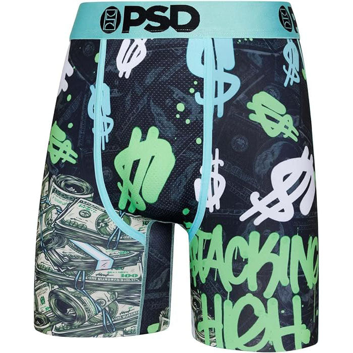 PSD Men's Multicolor Stacking High Boxer Briefs Underwear - 323180045-MUL