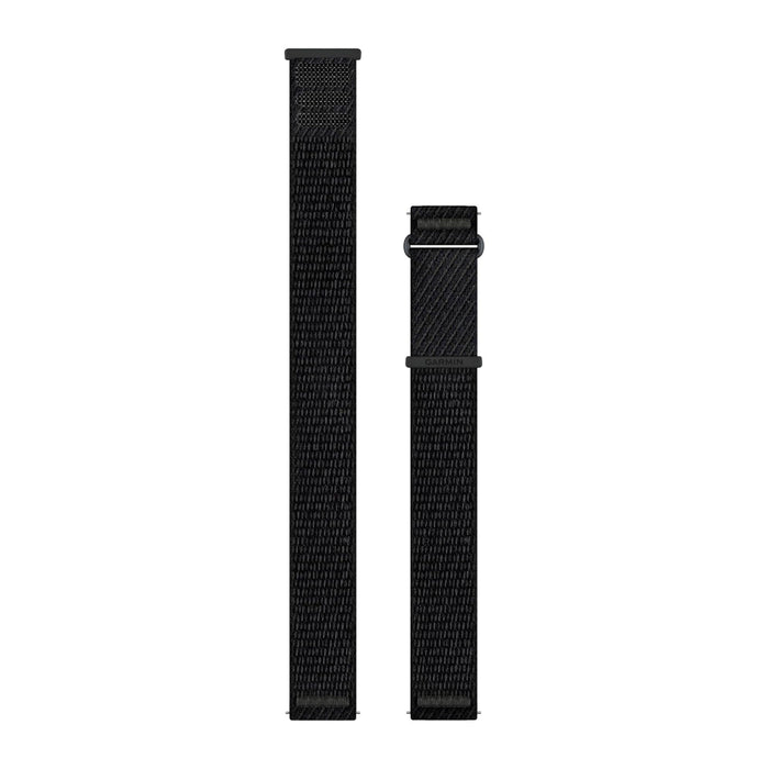 Garmin Unisex Slate Gray/Black 22 MM ComfortFit Fabric Quick Release Watch Band - 010-14400-08