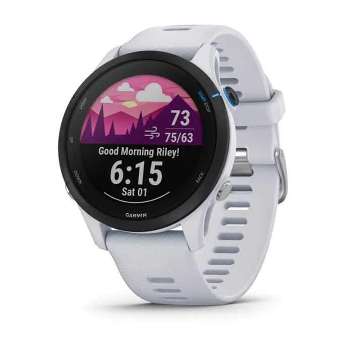 Garmin Forerunner 255 Whitestone Music Advanced Insights Long-Lasting Battery GPS Running Smartwatch - 010-02641-21