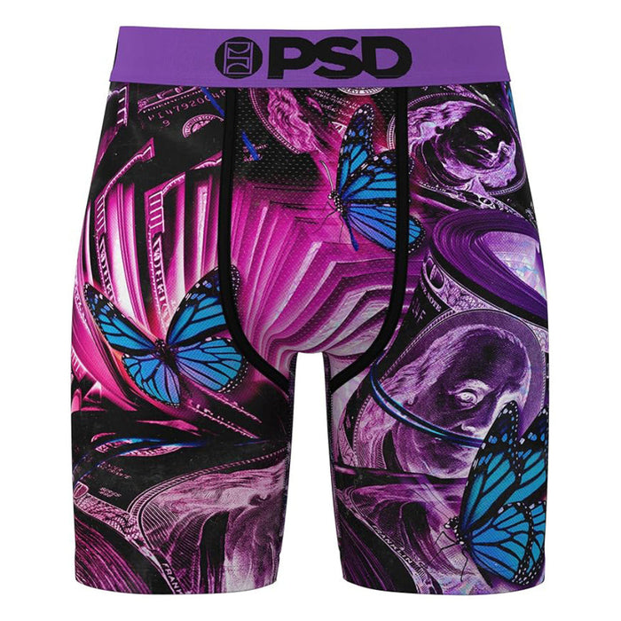 PSD Men's Multicolor Money Flys Boxer Briefs Extra Large Underwear - 324180045-MUL-XL