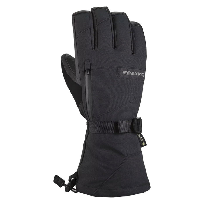 Dakine Unisex Black Leather Titan Gore-Tex Medium Gloves - 10004508-BLACK-M