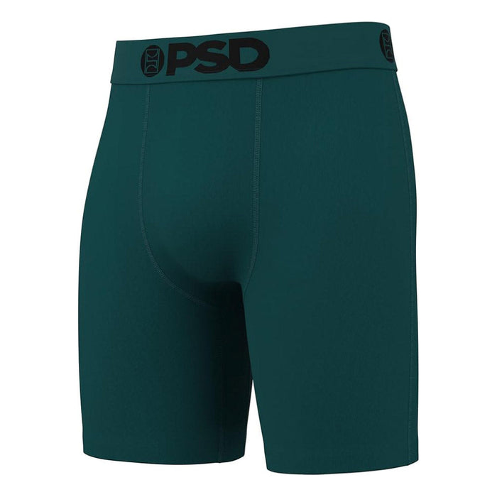 PSD Men's Aqua Fade Cotton Solid Boxer Briefs Large Underwear - 425180066-AQU-L