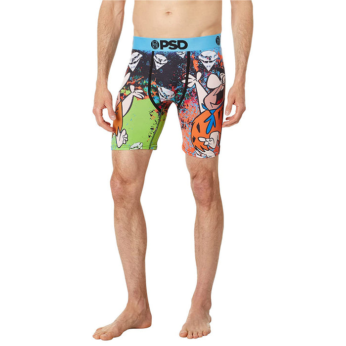 PSD Men's Multicolor Fred & Barney Flintstones Boxer Briefs Underwear - 223180007-MUL