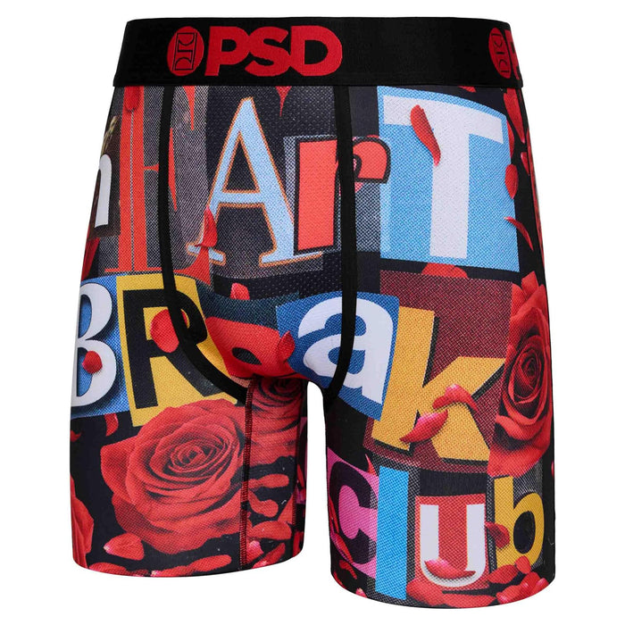 PSD Men's Multicolor Heartbreak Club Boxer Briefs Underwear - 124180053-MUL