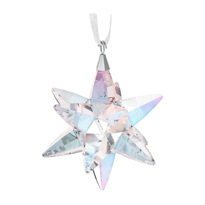 Swarovski Unisex Multicolored Crystals Classic Shimmer Star Ornament For Hanging Decoration - 5607360
