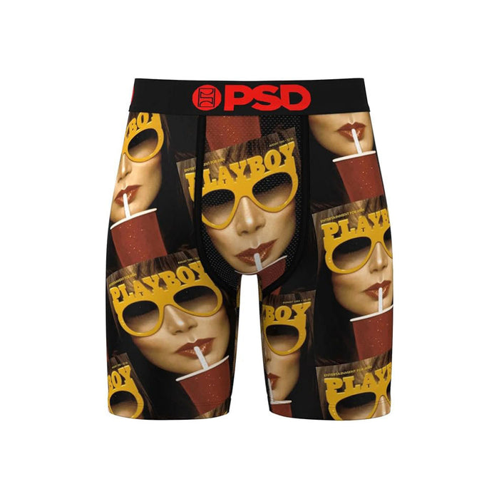 PSD Men's Multicolor Playboy Stunna Boxer Briefs Medium Underwear - 424180211-MUL-M