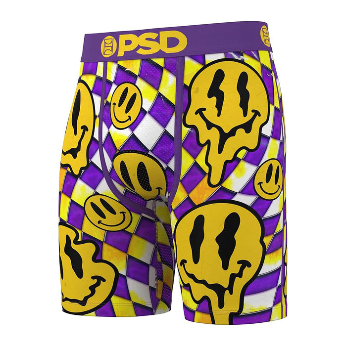 PSD Men's Multicolor Gold Smiles Boxer Briefs Large Underwear - 324180069-MUL-L