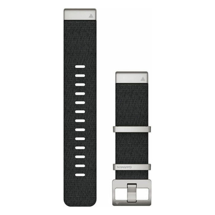 Garmin Unisex Black Jacquard Weave Nylon 22MM QuickFit Watch Band - 010-12738-21
