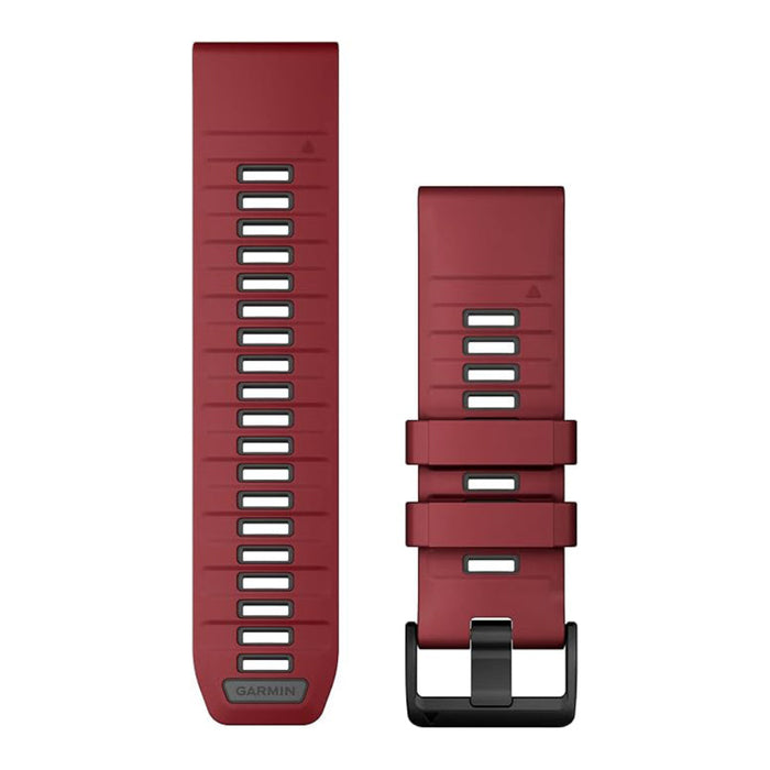 Garmin Unisex Marsala/Graphite Silicone 26MM QuickFit Watch Band - 010-13393-06