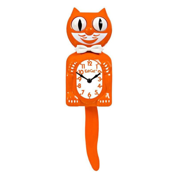Kit Cat Klock Kid Orange Harvest Limited Edition Wall Clock - BC-60