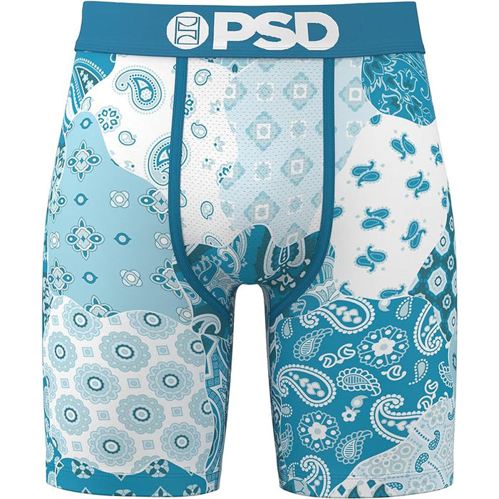 PSD Men's Multicolor Bandana Cool Boxer Briefs Large Underwear - 224180055-MUL-L