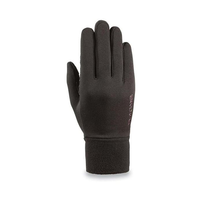 Dakine Women's Black Storm Liners Large Gloves - 10004468-BLACK-L