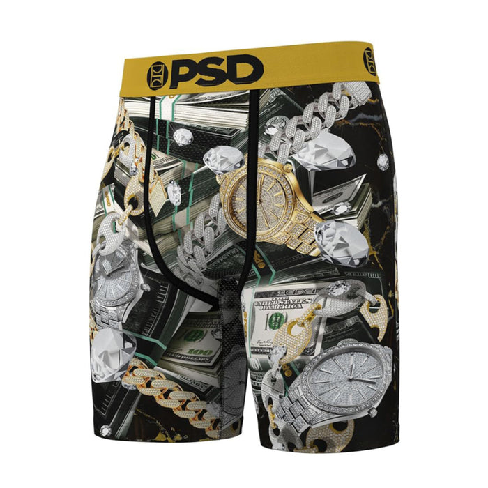 PSD Men's Multicolor Icy Benjis Boxer Briefs Medium Underwear - 125180062-MUL-M