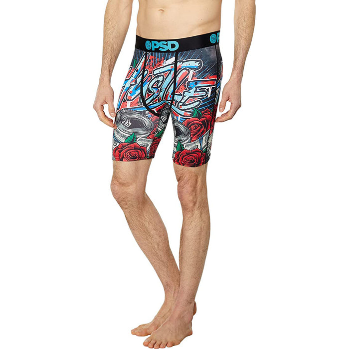 PSD Men's Multicolor Hustle Boxer Briefs Large Underwear - 123180054-MUL-L