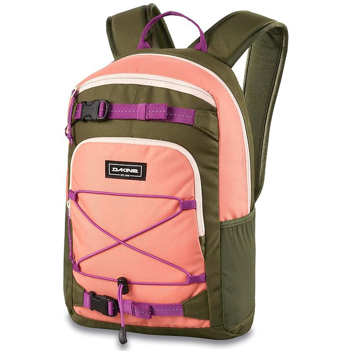 Dakine Unisex Jungle Punch Youth Grom Pack 13L One Size Backpack - 10003794-JUNGLEPUNCH