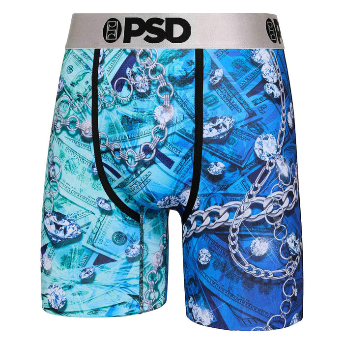 PSD Men's Multicolor Icey Boxer Briefs Underwear - 124180008-MUL