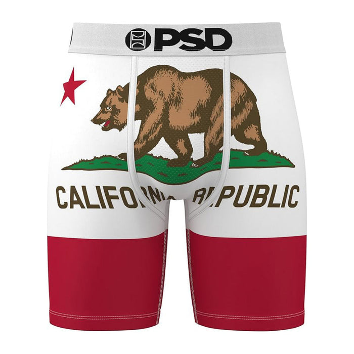 PSD Men's Multicolor California Boxer Briefs Extra Large Underwear - 424180100-MUL-XL