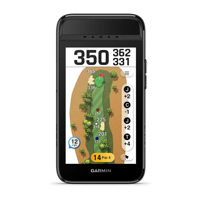 Garmin Unisex Black Large Color Touchscreen Premium GPS Handheld Approach® G82 Portable Golf Launch Monitor - 010-02943-00