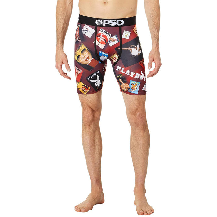 PSD Men's Multicolor Playboy Life Boxer Briefs Underwear - 323180002-MUL