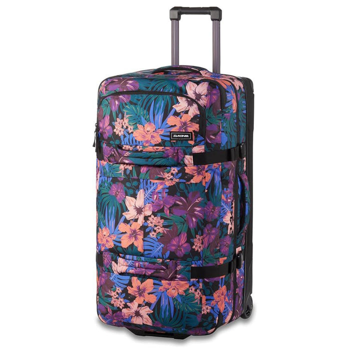 Dakine Unisex Black Tropidelic One Size Split Roller 110L Luggage Bag - 10002942-BLACKTROPIDELIC/WHITE