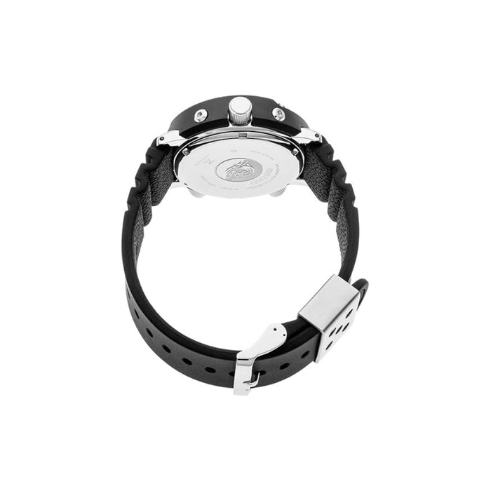 Seiko Prospex Men's Black Silicone Band Black Ana-Digi Dial Watch - SNJ025