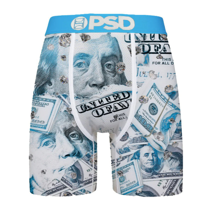 PSD Men's Multicolor Hunned Legend Blue Boxer Briefs Medium Underwear - 424180305-MUL-M