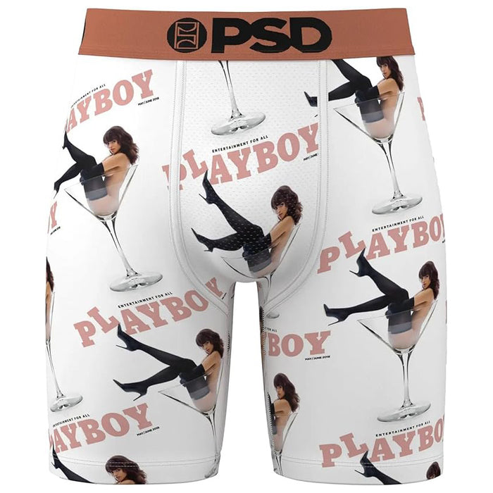 PSD Men's Multicolor Pb Martini Boxer Briefs Large Underwear - 224180005-MUL-L
