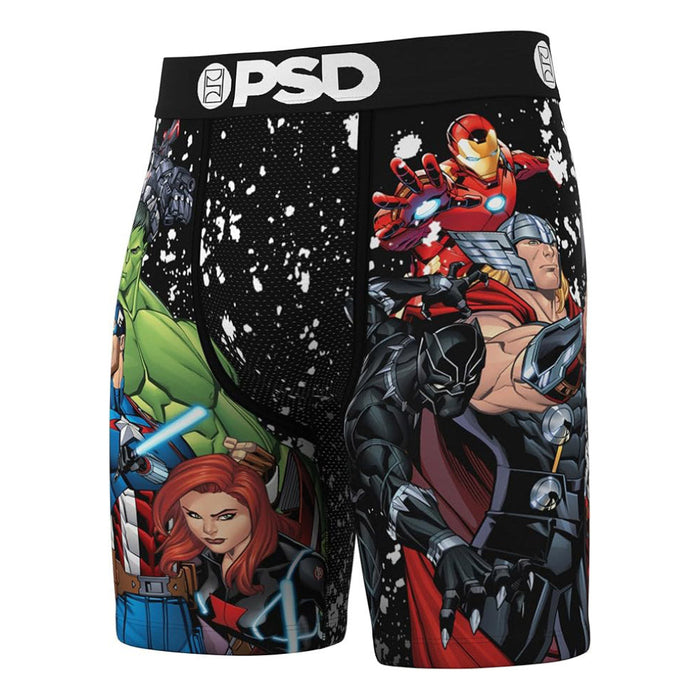 PSD Men's Multicolor Marvel Avengers Assembled Boxer Briefs Extra Large Underwear - 425180113-MUL-XL