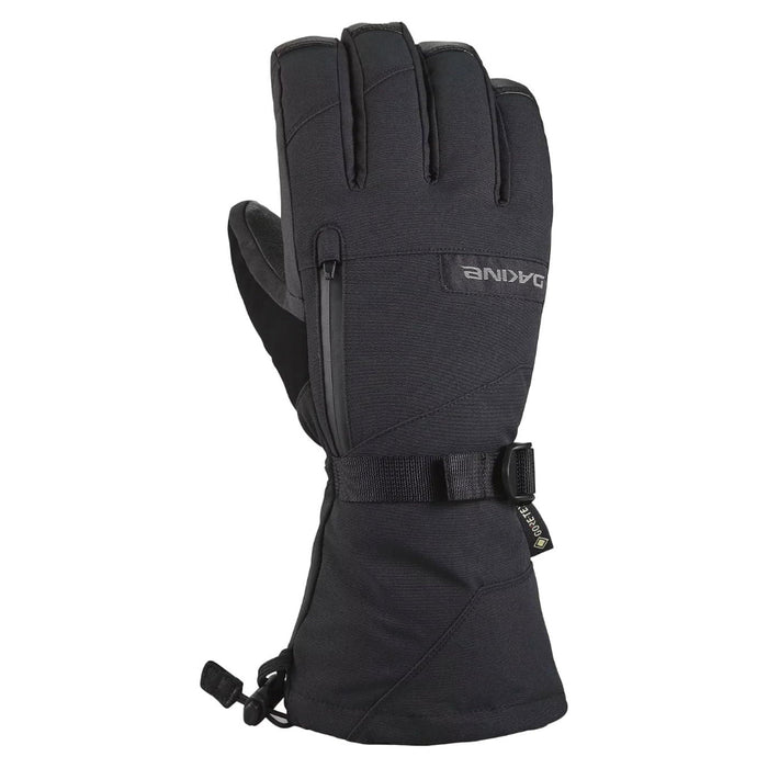Dakine Unisex Black Leather Titan Gore-Tex Small Gloves - 10004508-BLACK-S