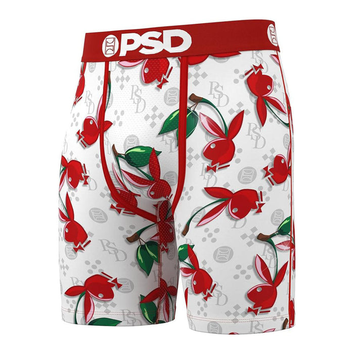 PSD Men's Multicolor Playboy Cherry Lux Boxer Briefs Extra Large Underwear - 325180007-MUL-XL