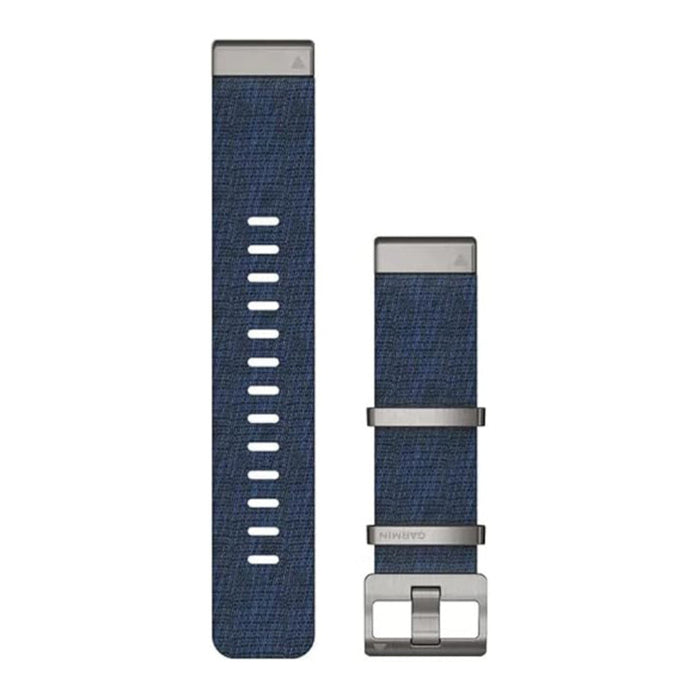 Garmin Women's Indigo Jacquard Weave Nylon 22MM QuickFit Watch Band - 010-12738-02