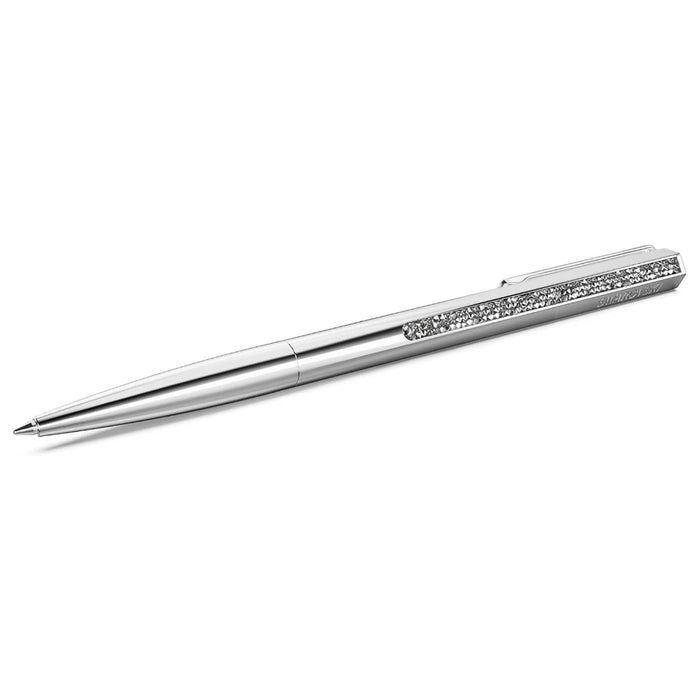 Swarovski Unisex Silver Tone Chrome Plated Crystal Shimmer Ballpoint Pen - 5668056