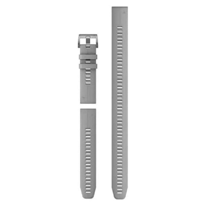 Garmin Unisex Powder Gray Silicone 22MM QuickFit Watch Band - 010-13113-03