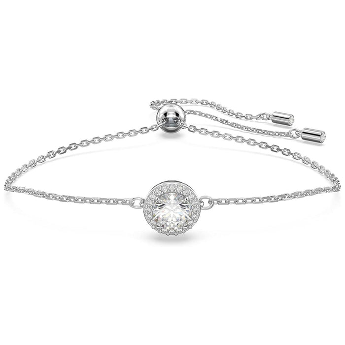 Swarovski Women's Clear Crystals on a Rhodium Finish Setting Constella Bracelet - 5636266