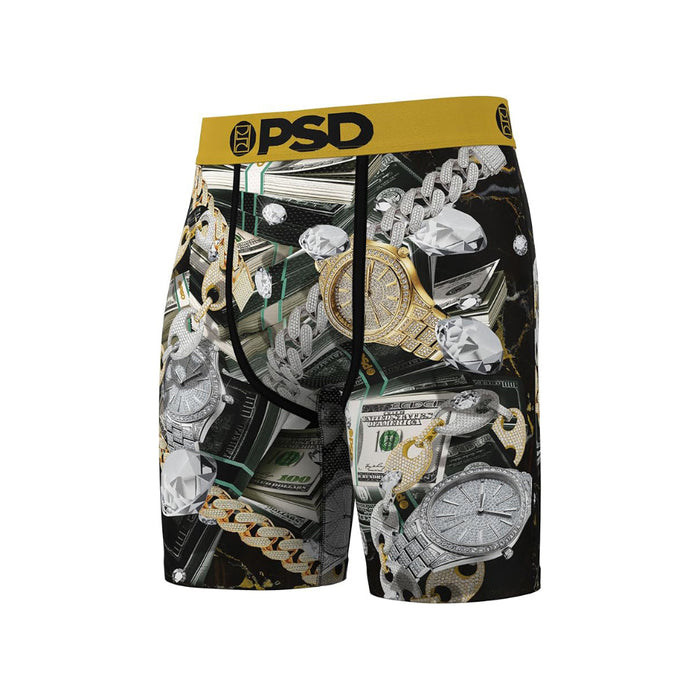 PSD Men's Multicolor Icy Benjis Boxer Briefs Large Underwear - 125180062-MUL-L