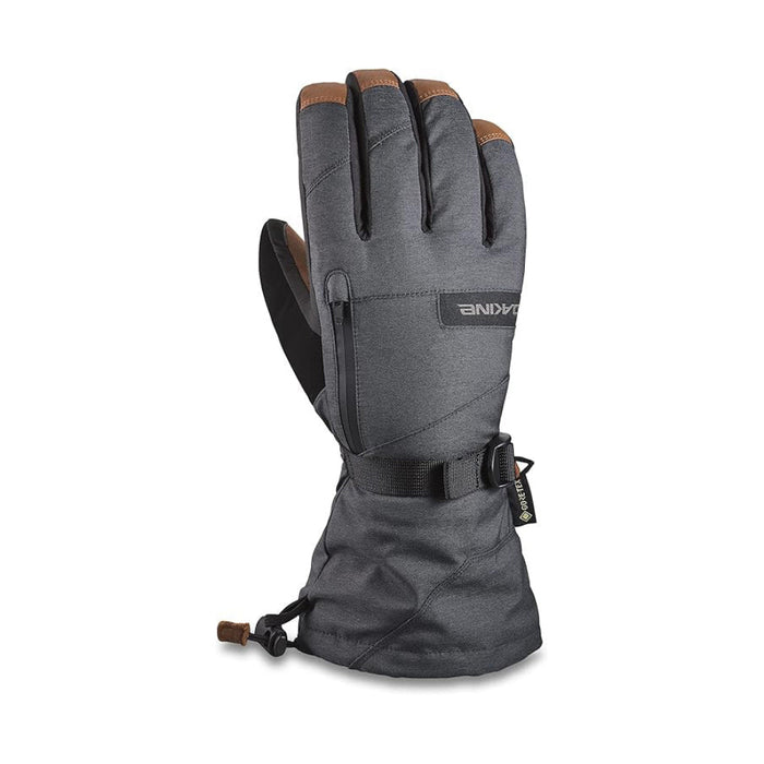 Dakine Unisex Carbon Leather Titan Gore-Tex Small Gloves - 10004508-CARBON-S