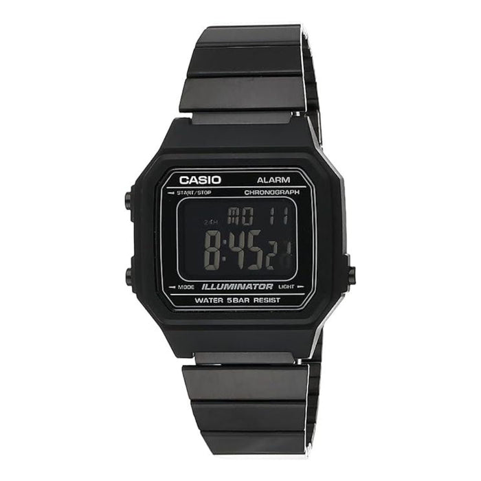 Casio Men's Black dial Black Band Digital Quartz Watch - B650WB-1BDF