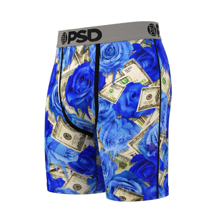 PSD Men's Multicolor Ro$Es Melt Boxer Briefs Large Underwear - 224180021-MUL-L