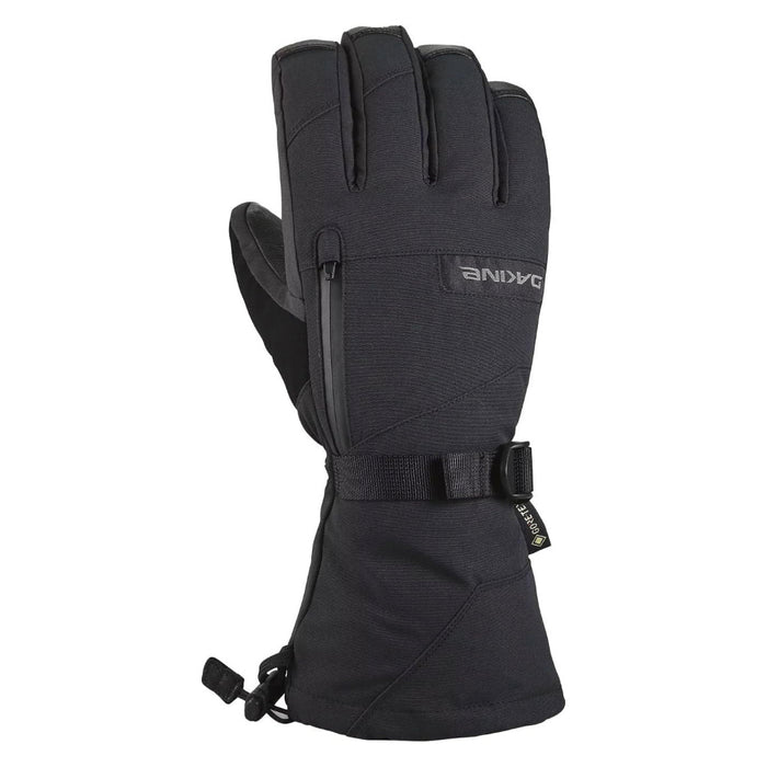 Dakine Unisex Black Leather Titan Gore-Tex Large Gloves - 10004508-BLACK-L