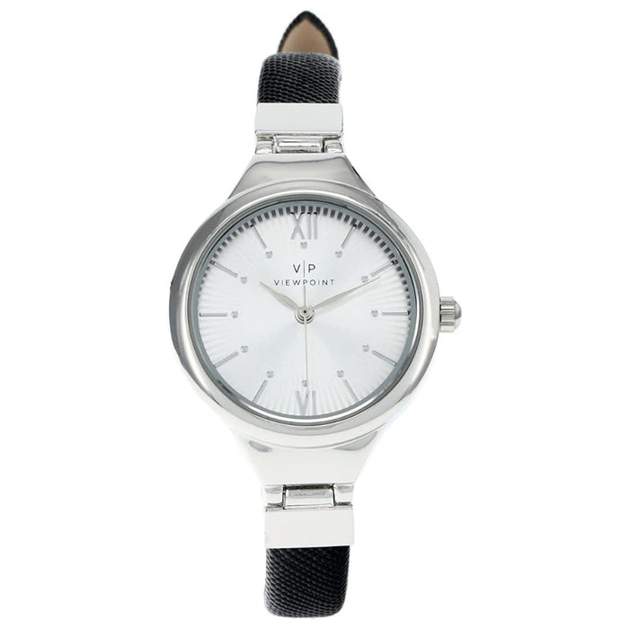 Timex Women's White dial Black Band Analog Quartz Watch - CC3D79500